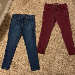 American eagle jeggings
